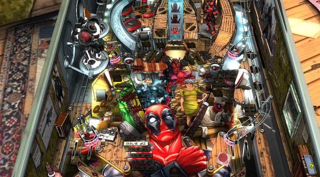 Deadpool bientôt disponible sur Zen Pinball 2