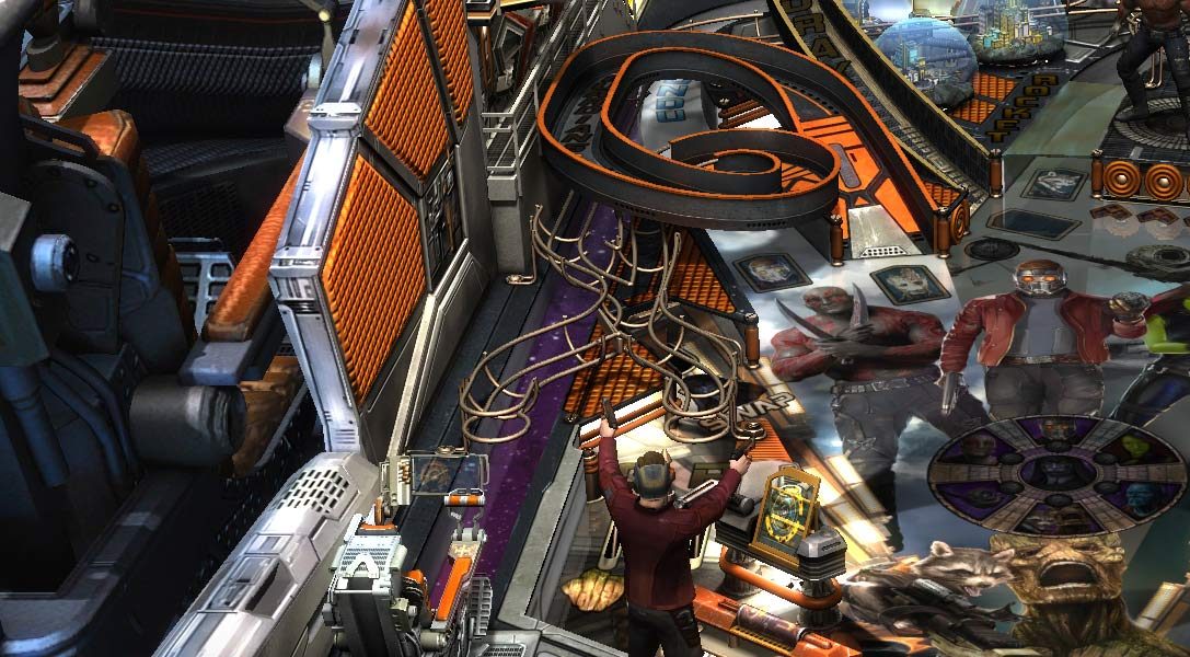 Les Gardiens de la Galaxie débarquent dans Zen Pinball 2