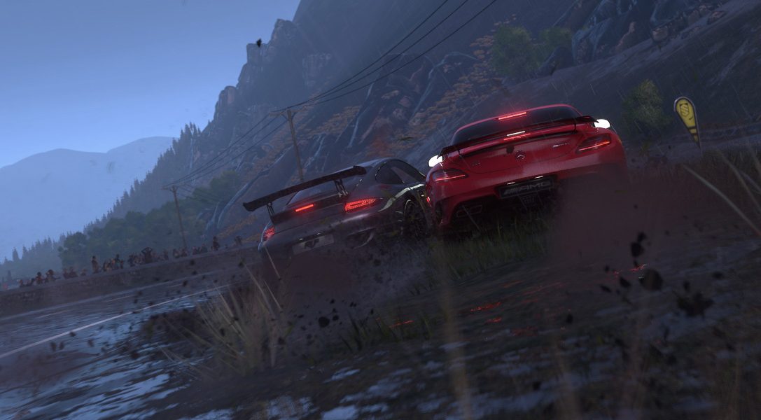 Premier aperçu de la météo dynamique de DRIVECLUB en action