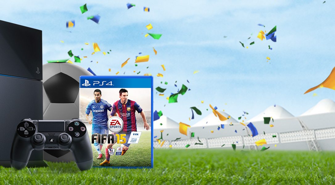 Un ‘soft’ bundle PS4 + FIFA 15 disponible pendant une durée limitée