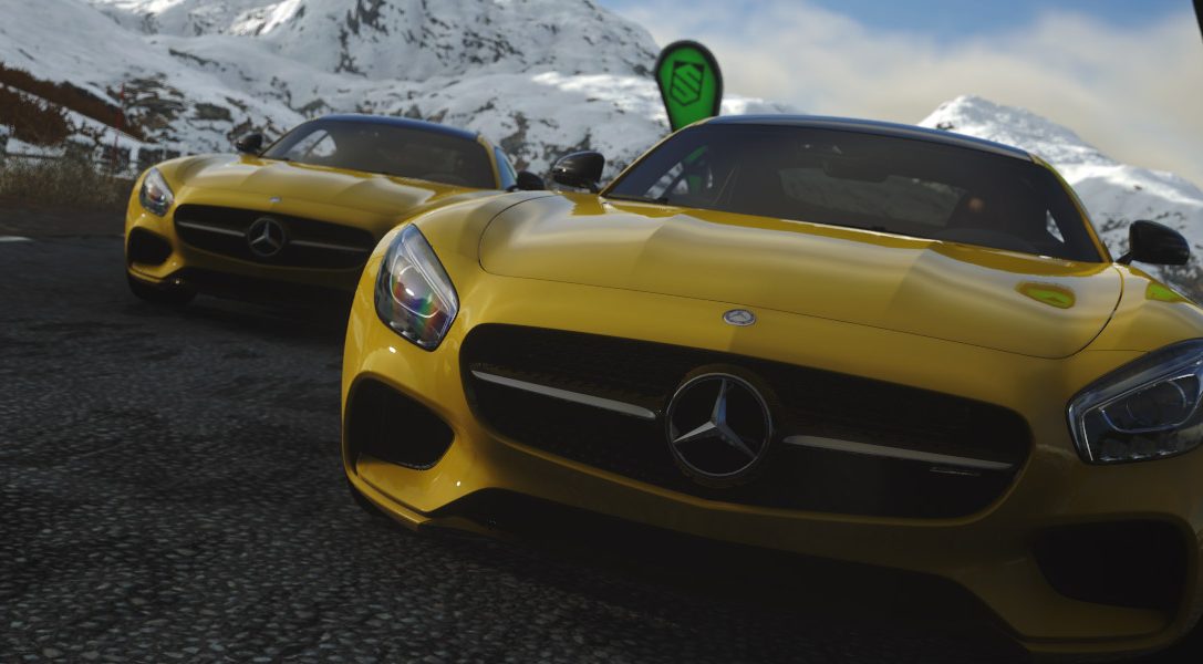 La nouvelle Mercedes-AMG GT sera disponible en exclusivité mondiale sur DRIVECLUB