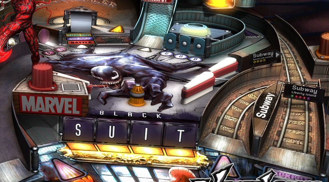 Venom vient cracher sa toile dans Zen Pinball 2