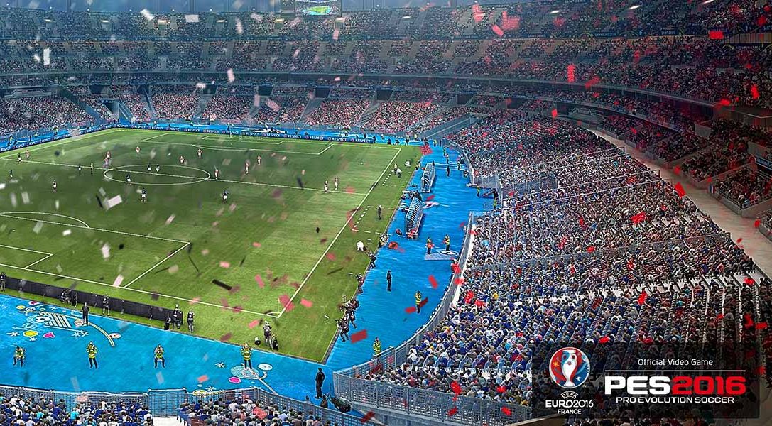 PES 2016 – UEFA Euro 2016 sort aujourd’hui sur PS3 et PS4