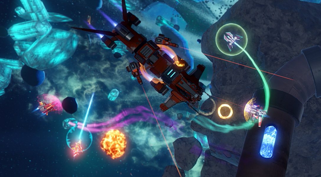 Climax Studios présente Riftstar Raiders, un shoot’em up à quatre en coopération sur PS4