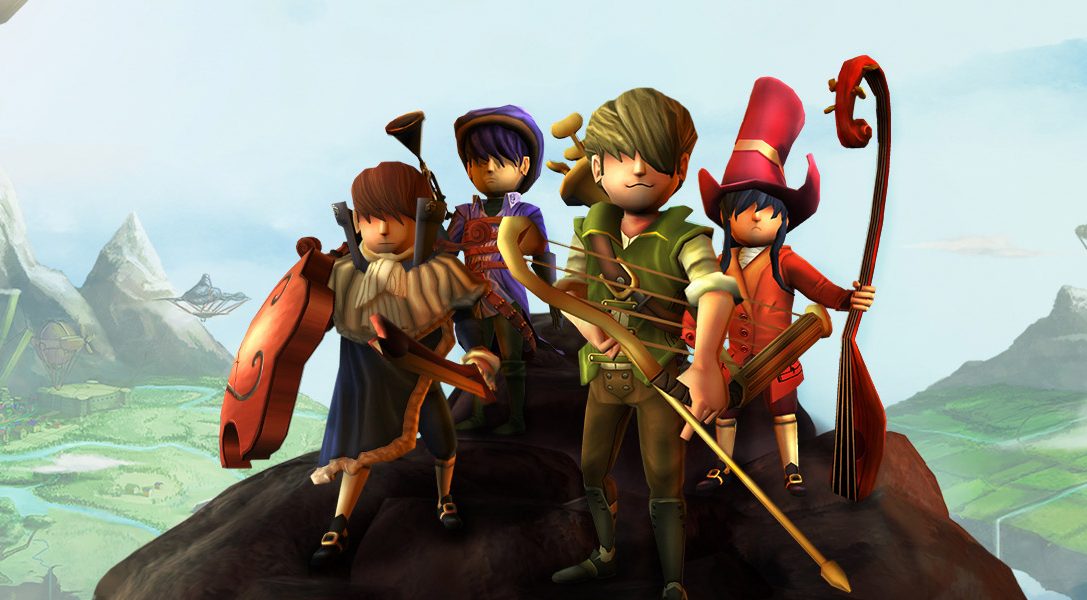 L’action RPG musical AereA arrive sur PS4 en ce mois de juin