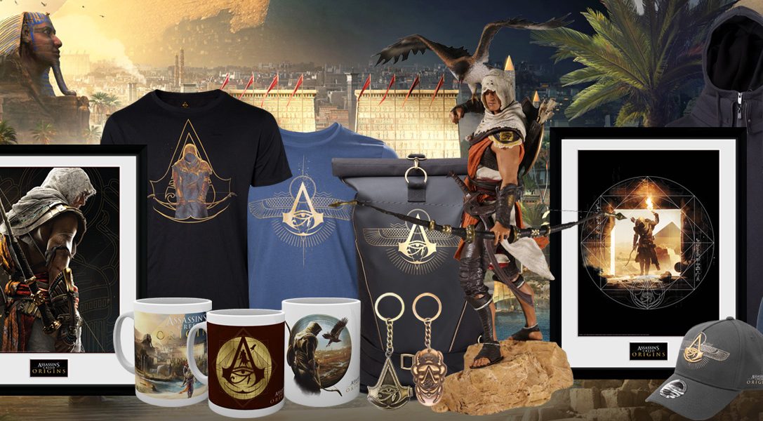 Une nouvelle gamme de produits dérivés pour Assassin’s Creed Origins arrive sur PlayStation Gear