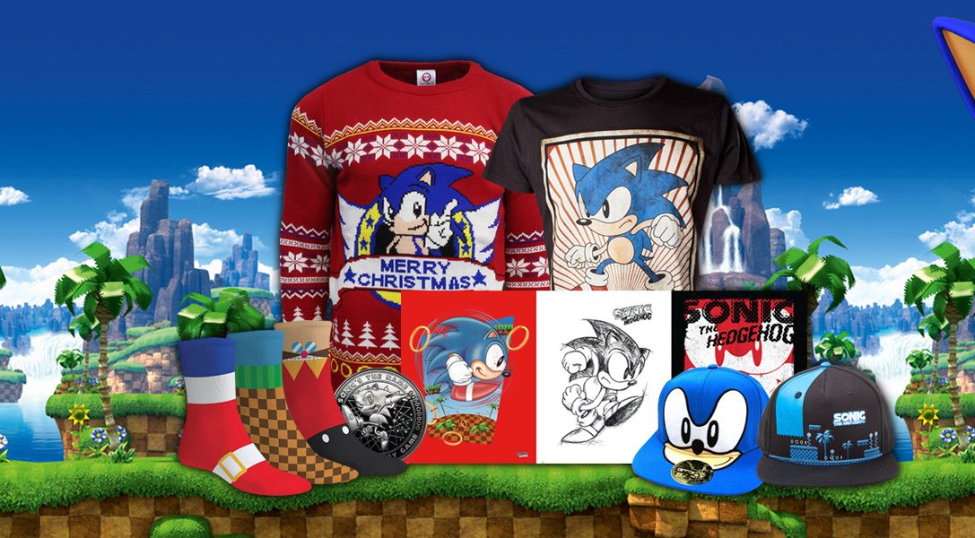 De nouveaux produits Sonic the Hedgehog déboulent sur PlayStation Gear