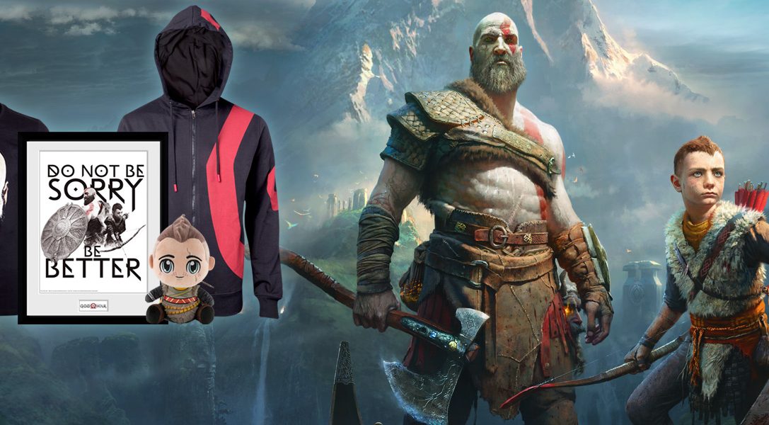 La nouvelle gamme de produits dérivés God of War est sur PlayStation Gear