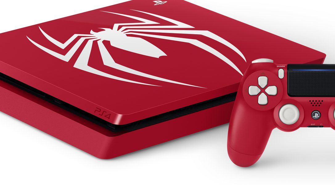 Nous vous présentons les packs PS4 et PS4 Pro Édition limitée Marvel’s Spider-Man