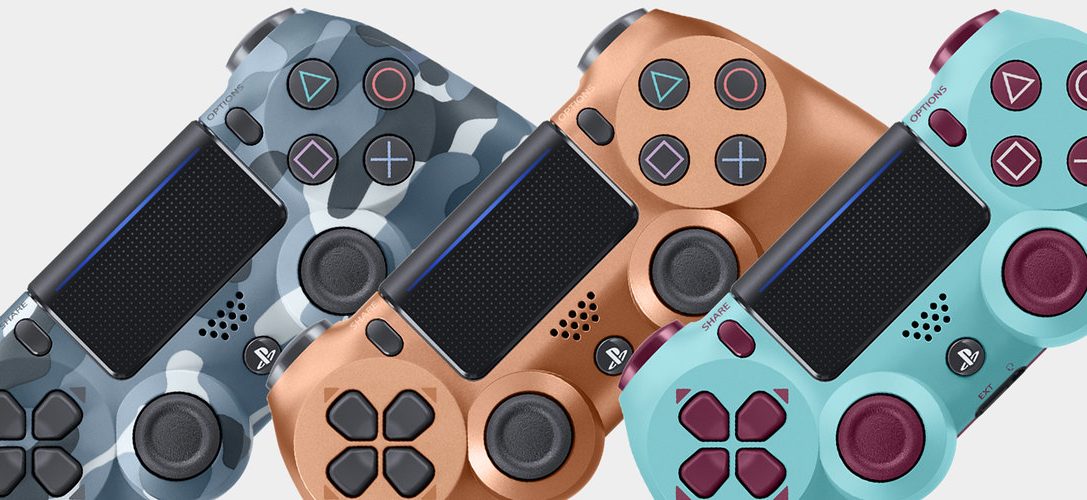 Trois nouvelles manettes sans fil DUALSHOCK 4 en édition spéciale dévoilées