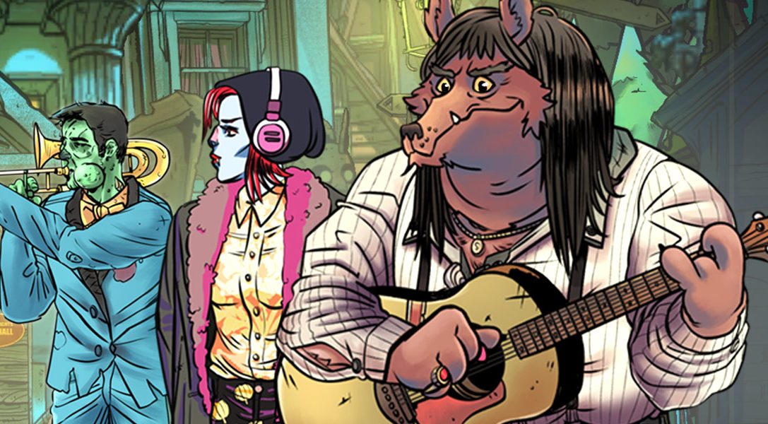 Wailing Heights, le magnifique jeu d’aventure au style comics, arrive aujourd’hui sur PS4