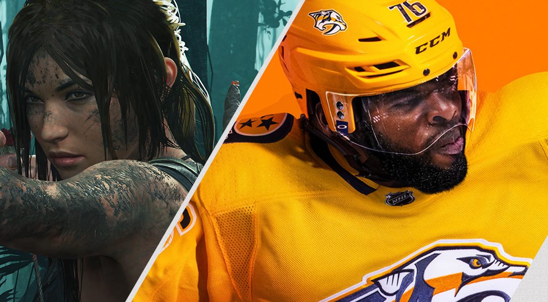 En tête des nouvelles sorties PS Store de la semaine : Shadow of the Tomb Raider et EA Sports NHL 19