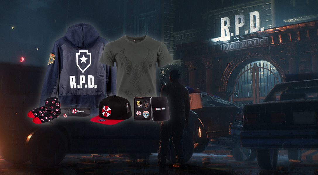 Une nouvelle gamme de produits Resident Evil 2 est désormais disponible sur PlayStation Gear