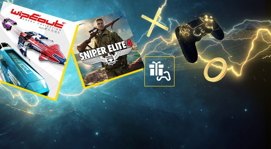 WipEout Omega Collection et Sniper Elite 4 sont vos jeux PlayStation Plus du mois d’août