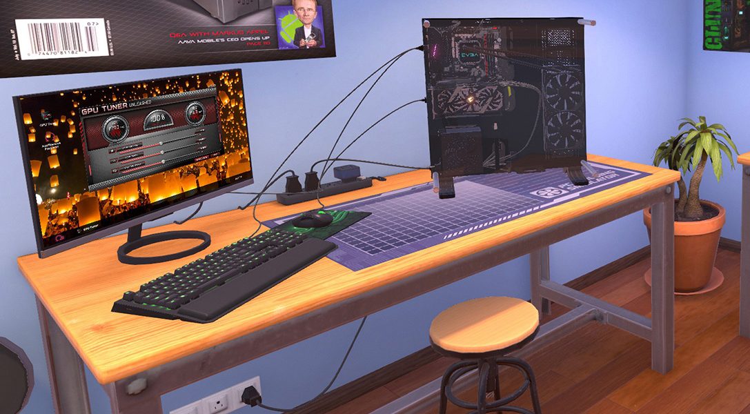 Assemblez et réparez des PC sur PS4 avec PC Building Simulator, disponible aujourd’hui
