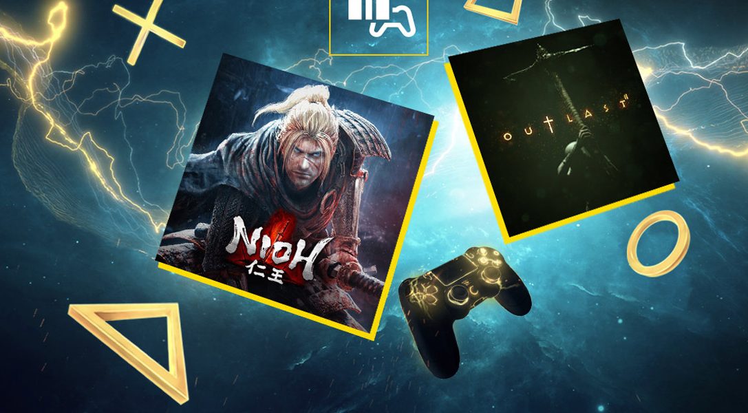 Nioh et Outlast 2 sont vos jeux PlayStation Plus du mois de novembre