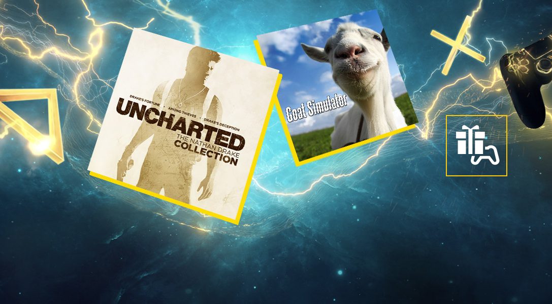Uncharted: The Nathan Drake Collection et Goat Simulator sont vos jeux PS Plus de janvier