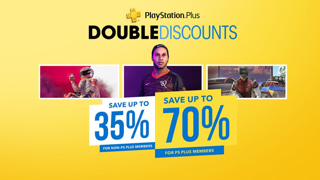 L’offre Doubles réductions commence aujourd’hui sur le PlayStation Store