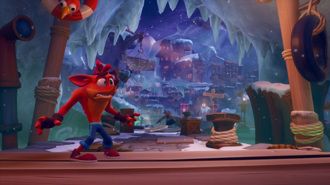 Explorez les plates-formes à la fois inédites et familières de Crash Bandicoot: It’s About Time