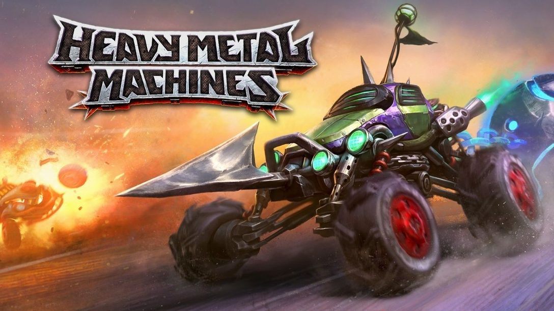 Heavy Metal Machines, le jeu de combat de véhicules F2P, sort demain sur PS4 et PS5