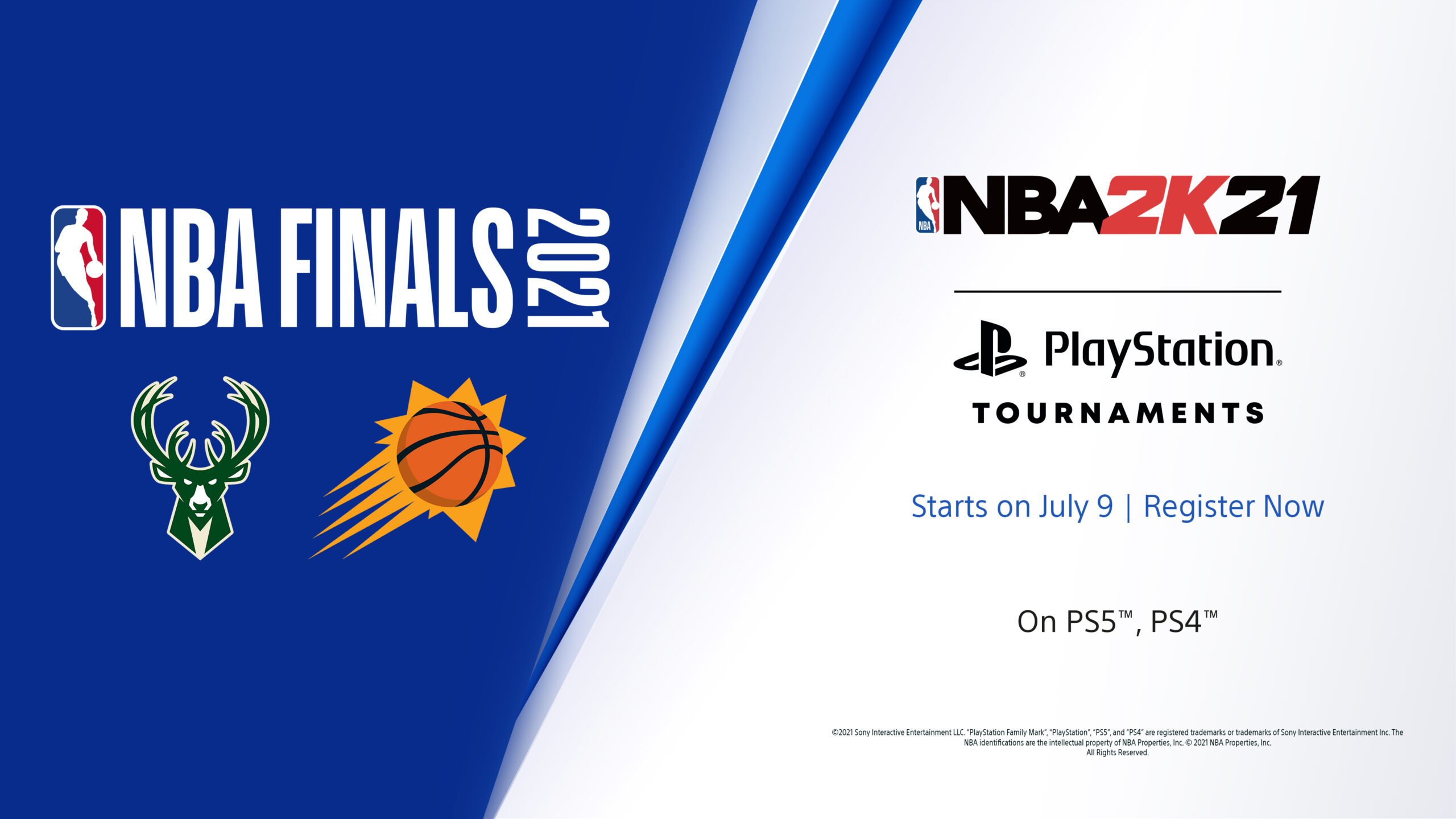 Visez la gloire avec les tournois PlayStation de NBA 2K21 : Finale de la NBA