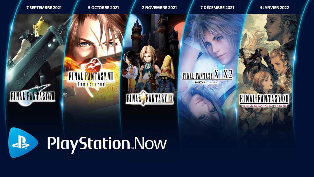 Cinq jeux Final Fantasy arrivent sur PlayStation Now dès ce mois-ci