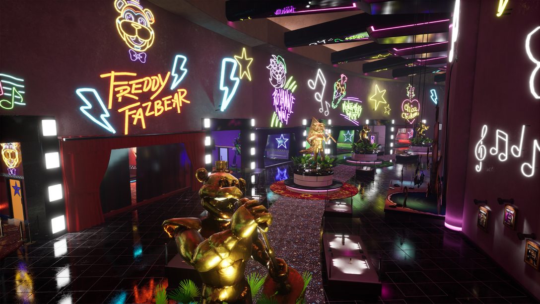 L’envers du décor du Mega Pizza Plex de Freddy Fazbearest, dans Five Nights at Freddy’s : Security Breach