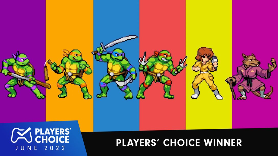 Choix des Joueurs : Teenage Mutant Ninja Turtles: Shredder’s Revenge voté meilleur nouveau jeu de juin 2022
