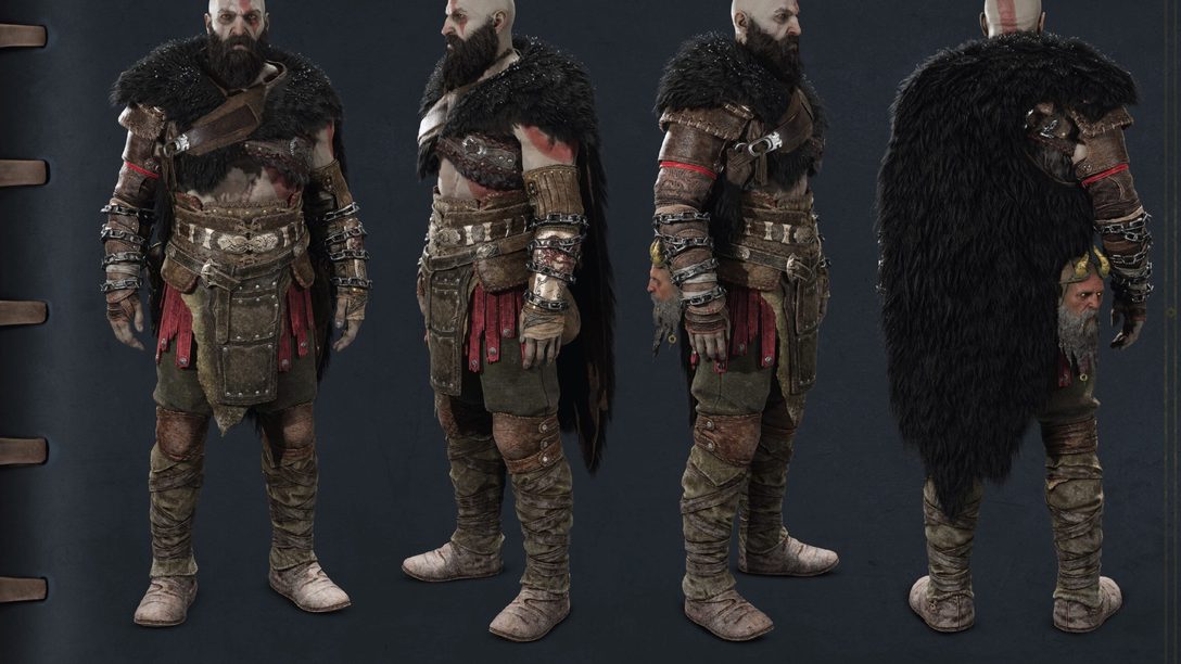 Du concept au cosplay  : comment Santa Monica Studio a développé les nouveaux looks de Kratos et Atreus pour God  of  War Ragnarök