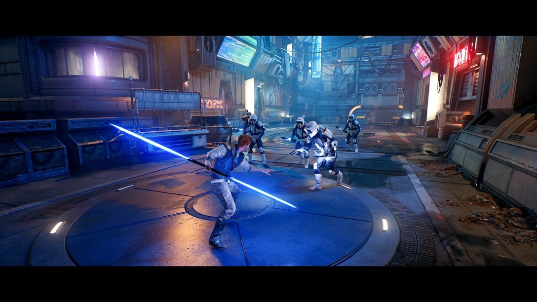 Ressentez la Force grâce au retour haptique et aux gâchettes adaptatives de la manette PS5 dans Star Wars Jedi: Survivor