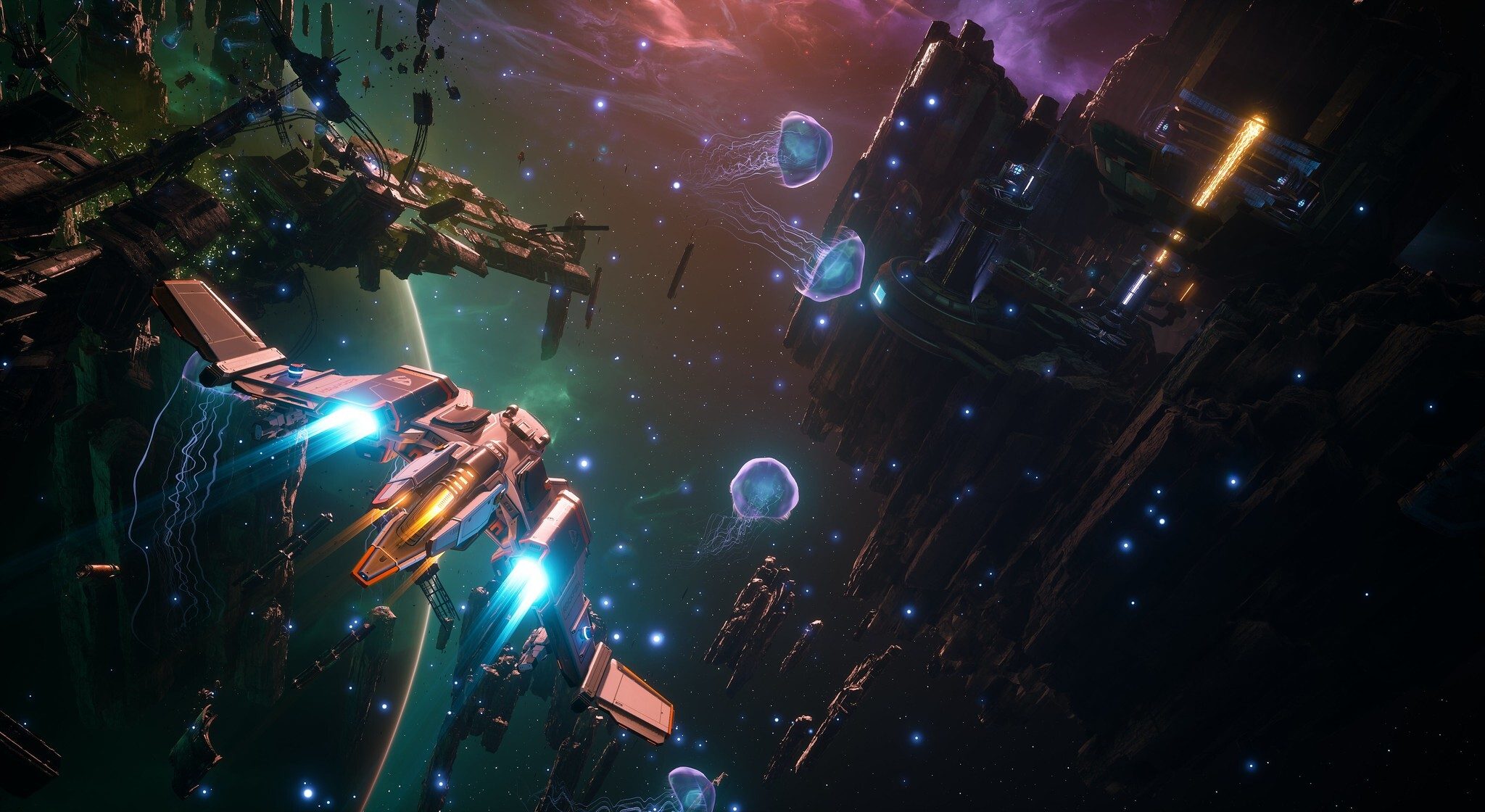 Les fonctionnalités de Everspace  2 garantissent une immersion totale dans le milieu interstellaire dès le 15 août