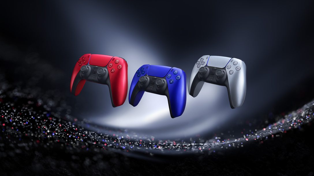 Présentation de la Deep Earth Collection, de nouveaux coloris métalliques  pour les accessoires PS5, disponibles plus tard dans l'année – PlayStation  Blog en français