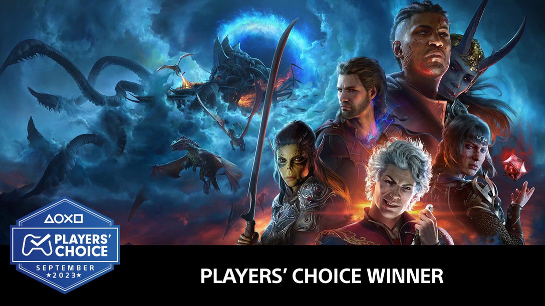 Le choix des joueurs  : Baldur’s Gate 3 élu meilleur nouveau jeu du mois de septembre 2023
