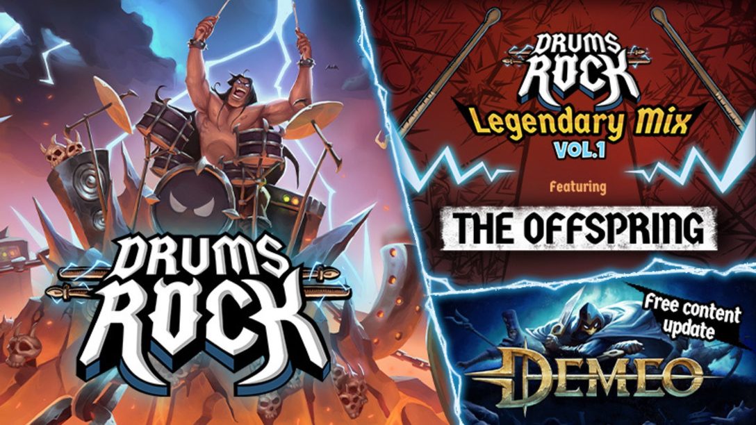 Le DLC de Drums Rock Legendary Mix Vol I avec The Offspring est disponible