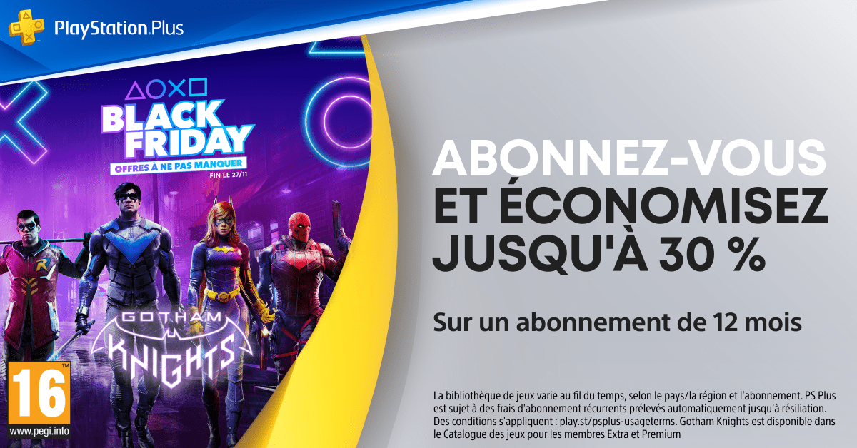Les offres Black Friday de PlayStation pour 2023 – PlayStation Blog en  français