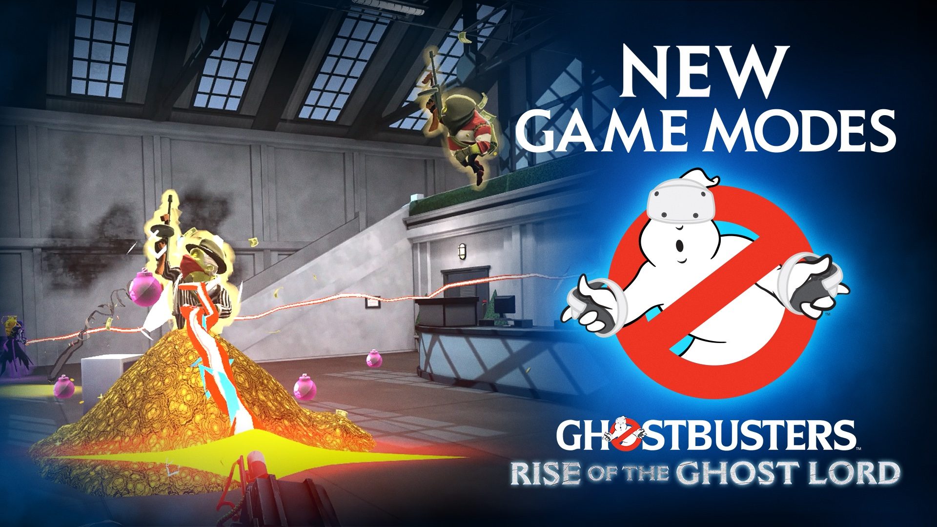 D couvrez les deux nouveaux modes de jeu gratuits de Ghostbusters