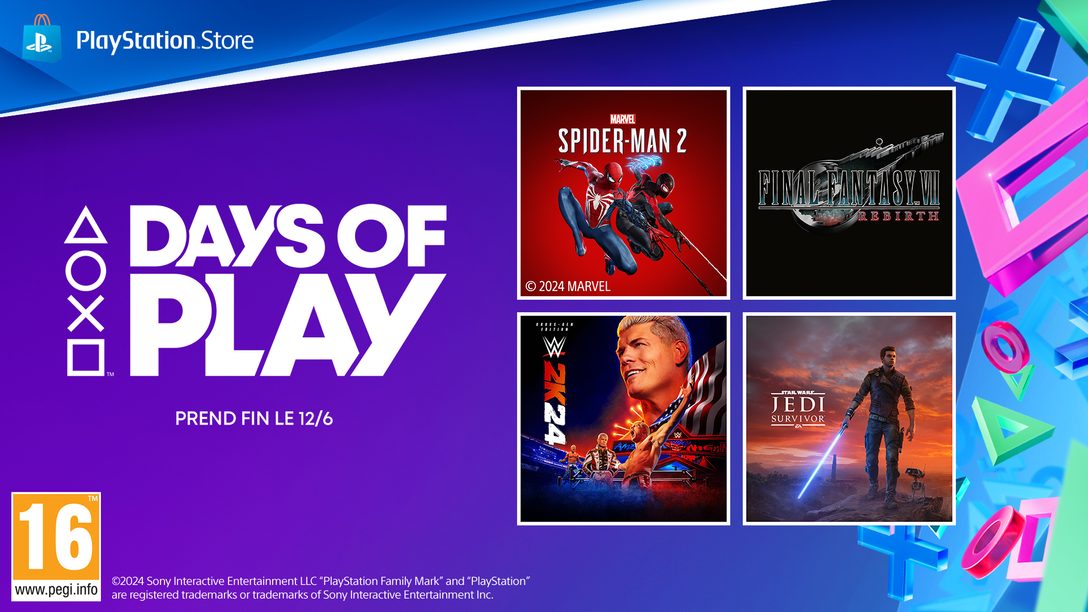 Les Days of Play 2024 arrivent sur le PlayStation Store