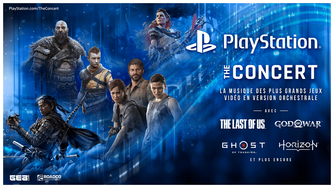 Annonce PlayStation The Concert – World Tour 2025-2026 