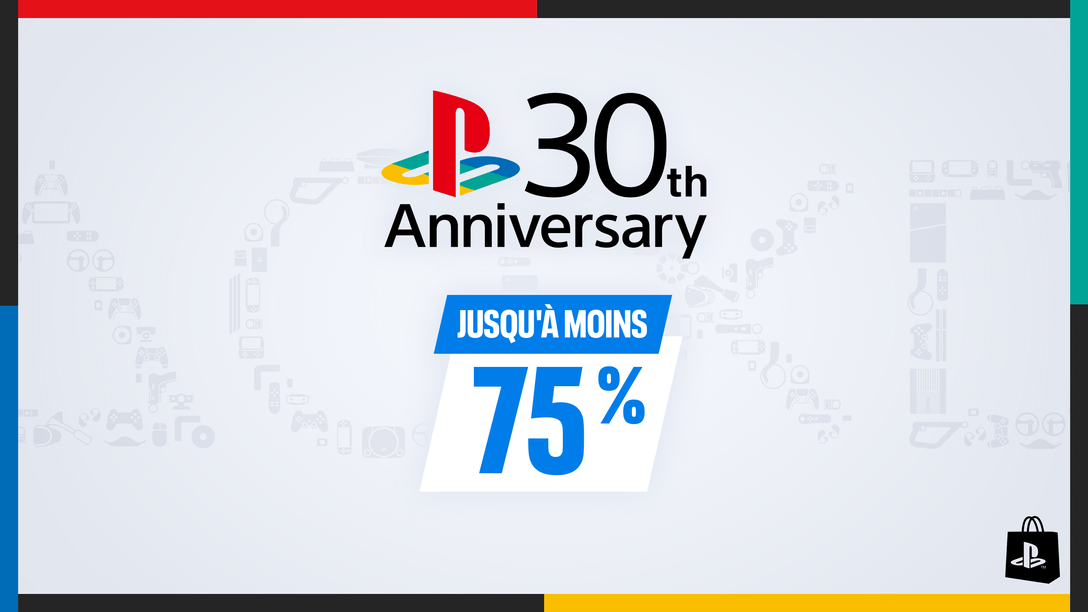 Économisez avec les offres du 30e anniversaire du PlayStation Store, à partir du 2 décembre