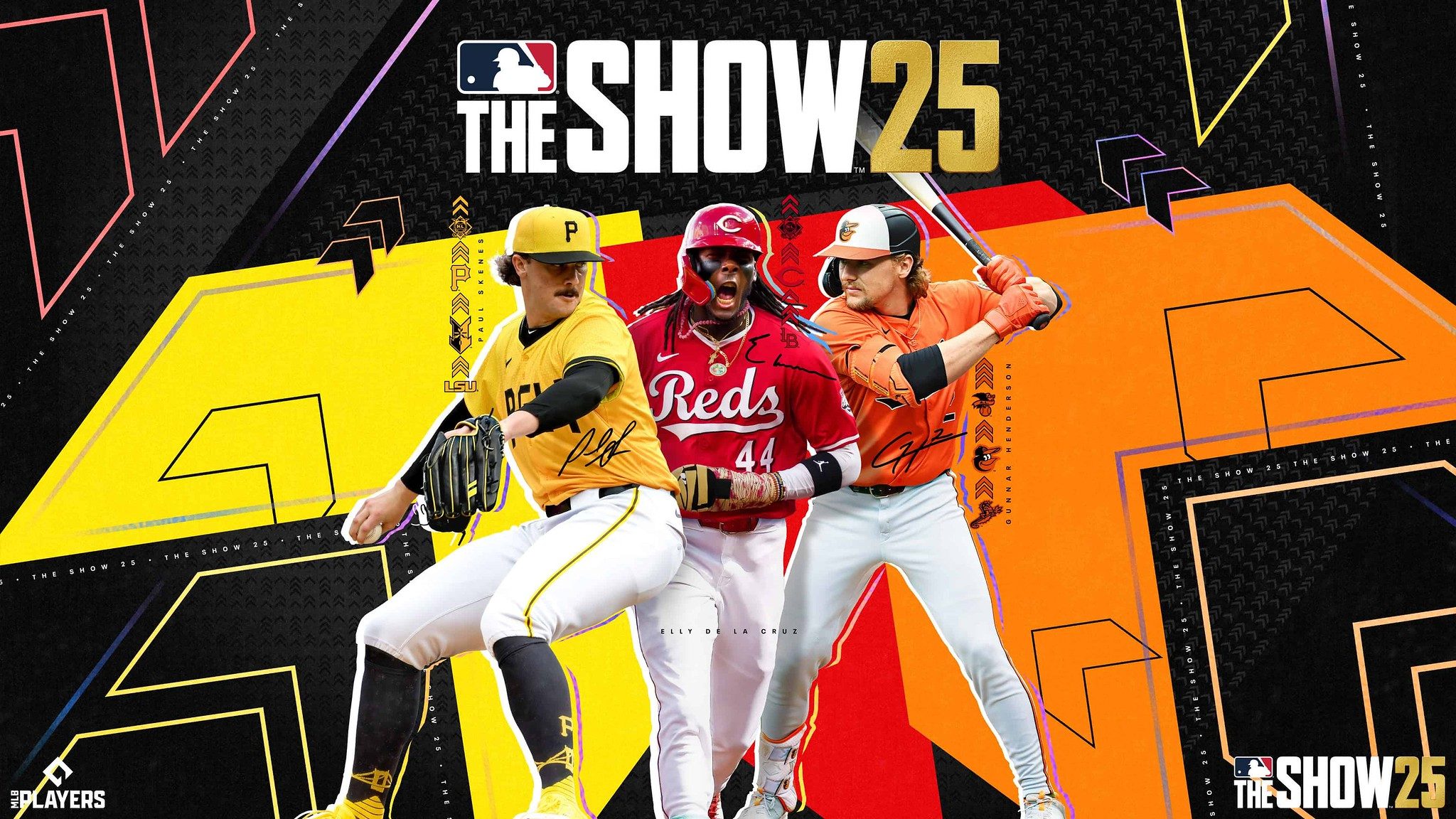 Paul Skenes, Elly De La Cruz et Gunnar Henderson seront les athlètes sur la jaquette de MLB The Show 25 !