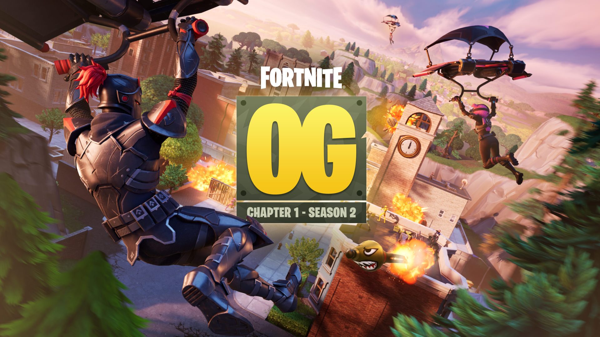 Fortnite OG Chapitre 1 – Saison 2 est là ! Ça va tilter !