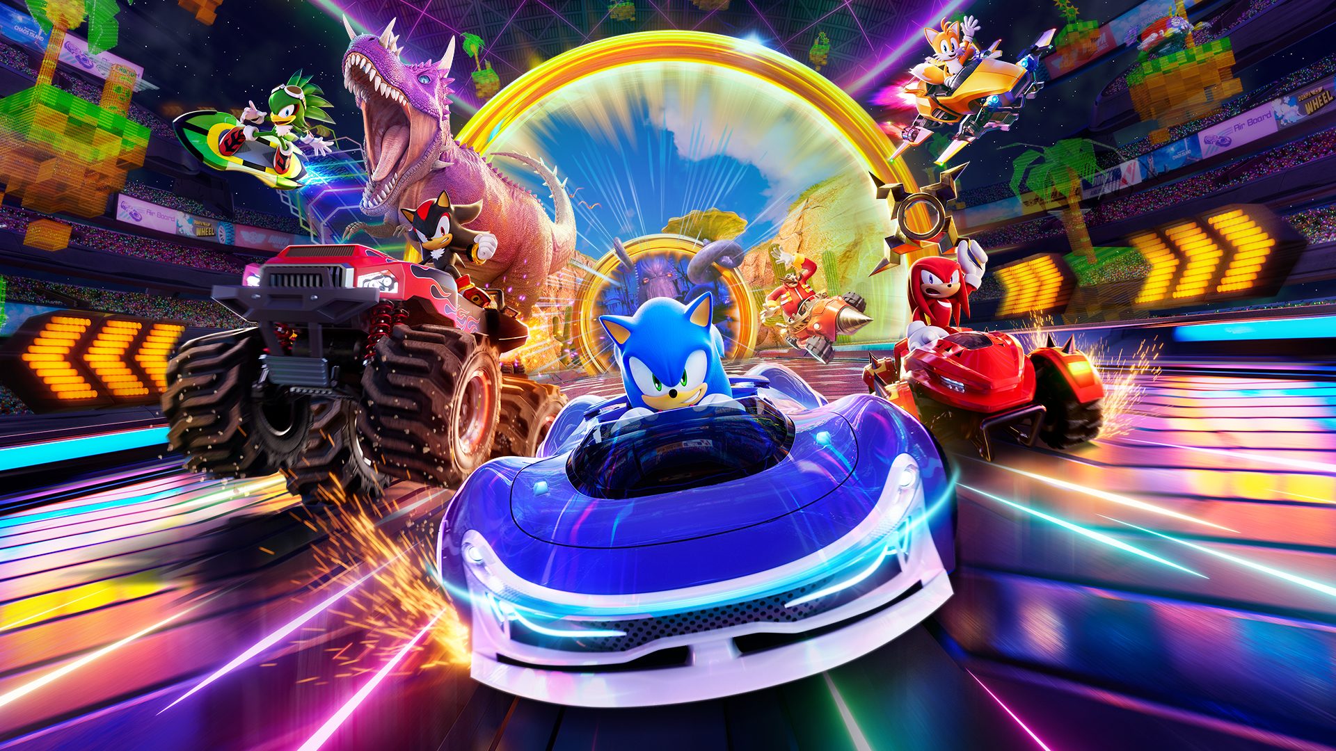 Présentation du gameplay de Sonic  Racing : CrossWorlds et détails sur les nouvelles mécaniques