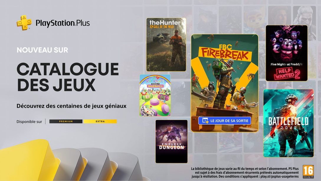 Catalogue des jeux PlayStation Plus pour juin : FBC: Firebreak, Battlefield 2042, Five Nights at Freddy’s: Help Wanted 2 et d’autres
