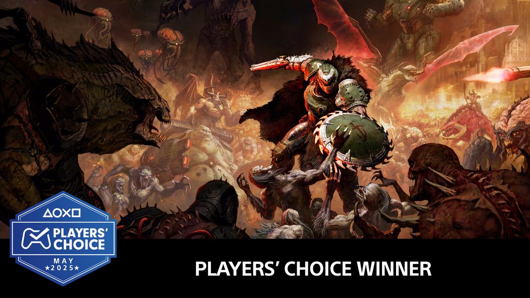 Choix des joueurs : Doom: The Dark Ages élu meilleur nouveau jeu de mai 2025