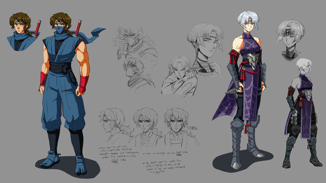 Les coulisses de la direction artistique de Ninja Gaiden: Ragebound