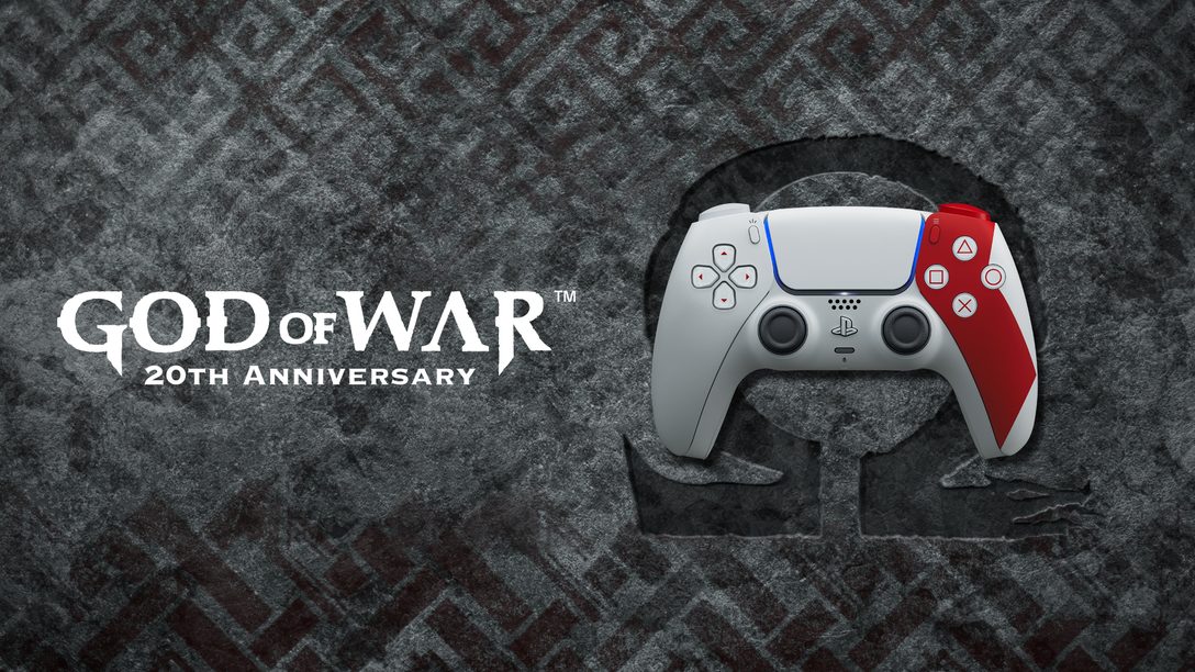 Célébrez l’héritage de Kratos avec la manette sans fil DualSense – Édition limitée 20e anniversaire de God of War