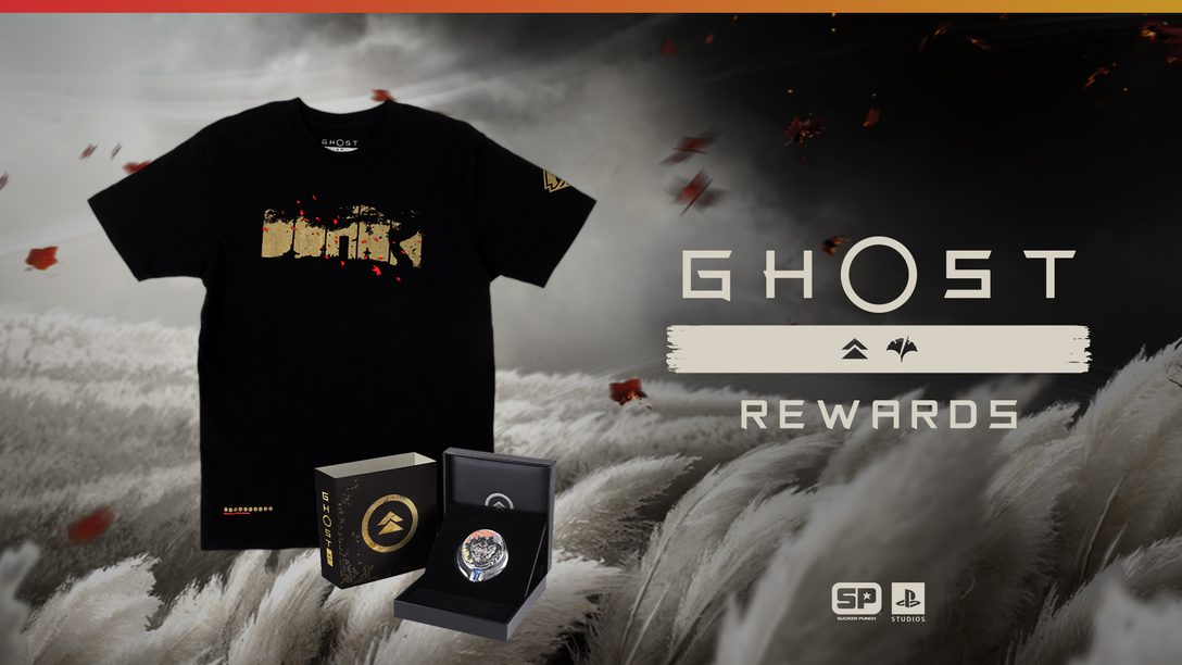 Les joueurs de Ghost of Tsushima pourront désormais débloquer des produits dérivés Ghost Rewards spéciaux à acheter