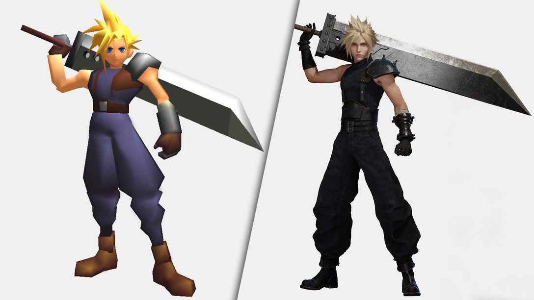 Final Fantasy VII Rebirth : du jeu original au remake, découvrez l’évolution des polygones des personnages, des monstres et autres modèles 